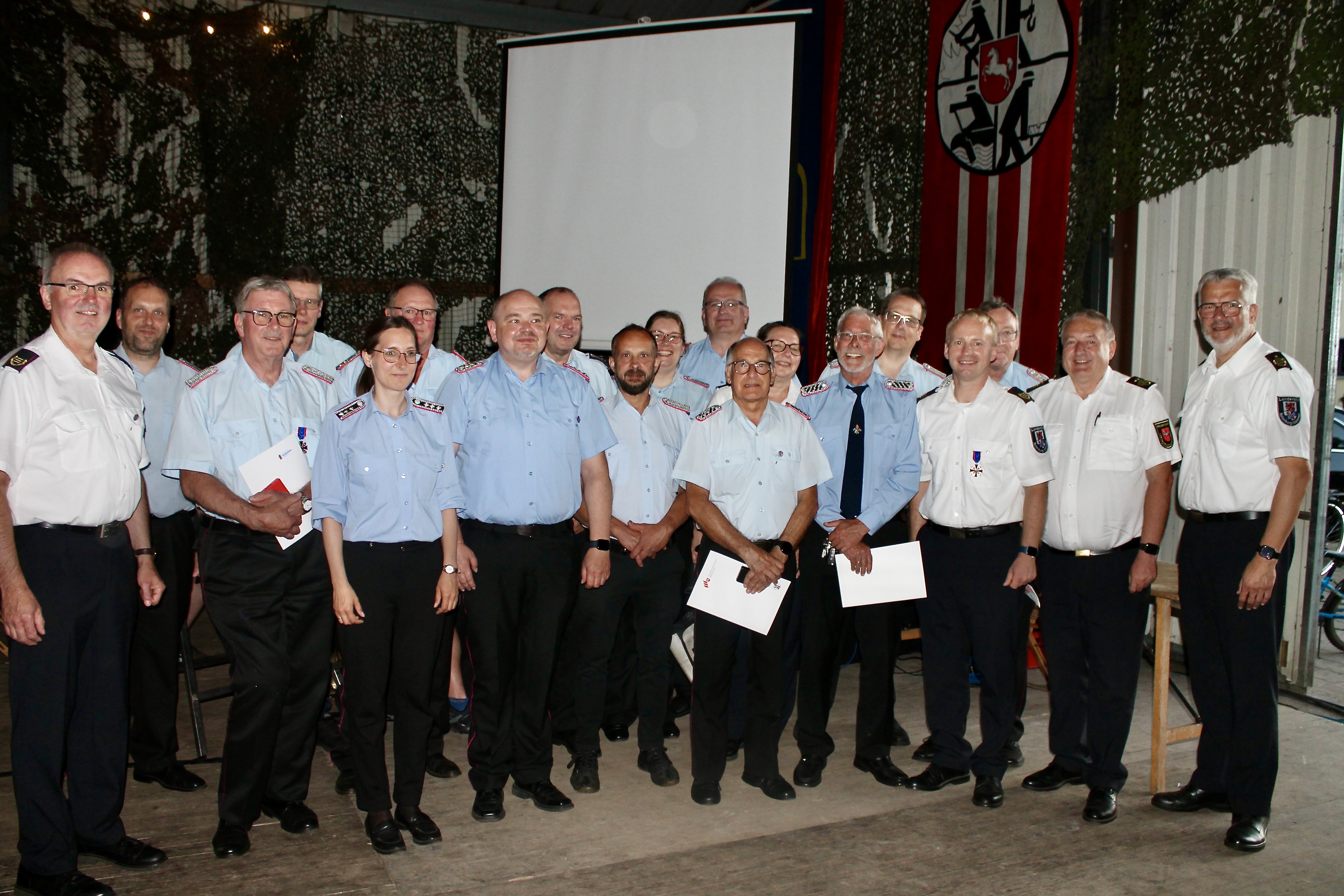 Delegiertenversammlung des Kreisfeuerwehrverbandes Bremervörde e. V. in Breddorf