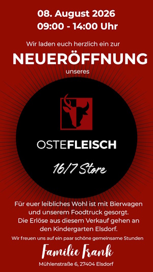 Ostefleisch 08.08.2026